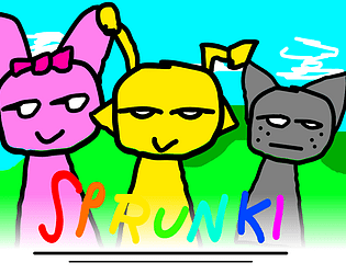 Cover for Sprunki but bad