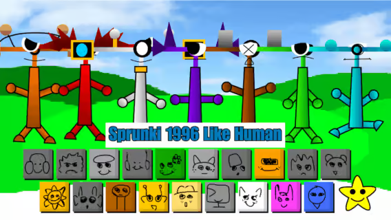 Cover for Sprunki 1996 Like Human