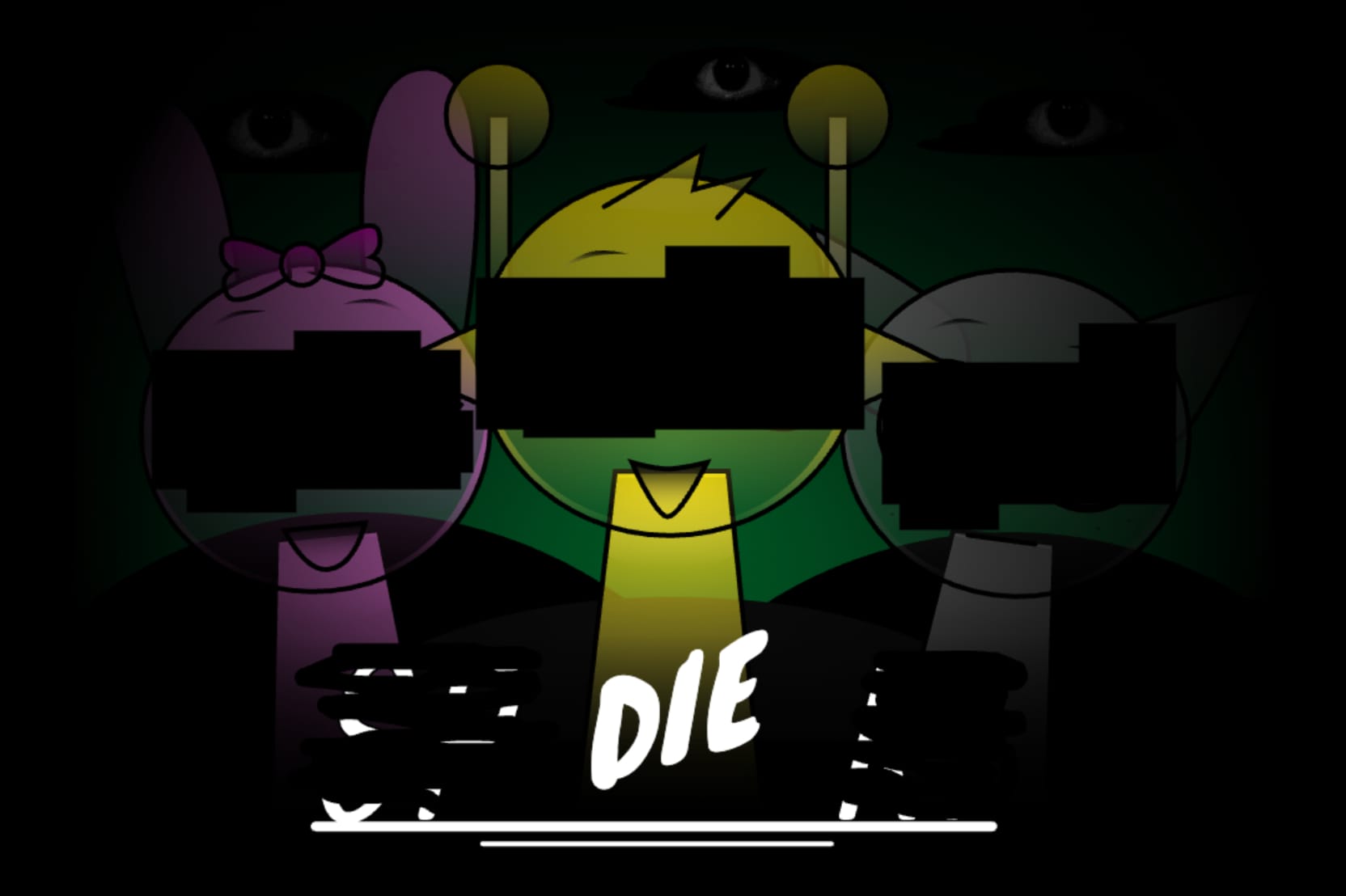 Sprunki but they have jobs