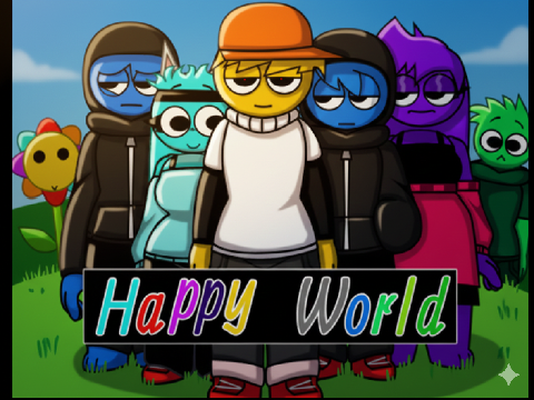 Cover for Sprunki - Happy world
