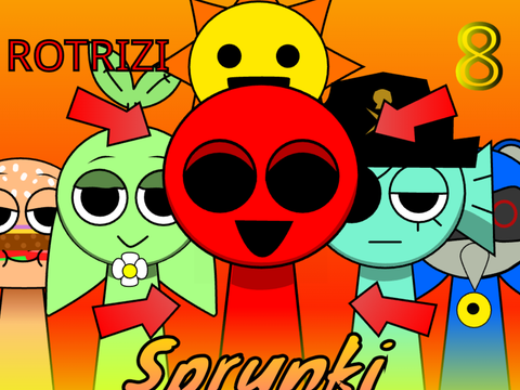 Cover for Sprunki Rotrizi 8.0
